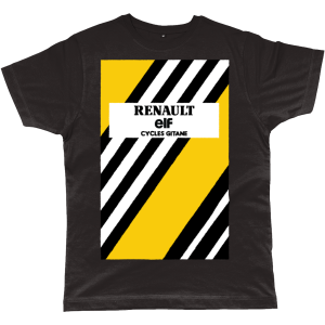 Renault cycling t-shirt black