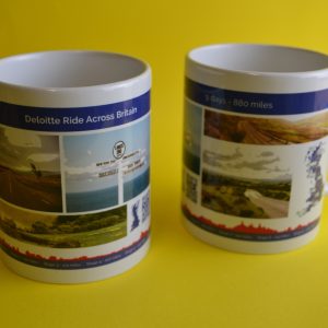 ride across britain picture mug
