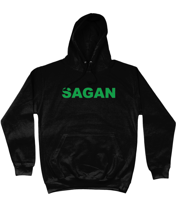 sagan hoodie black