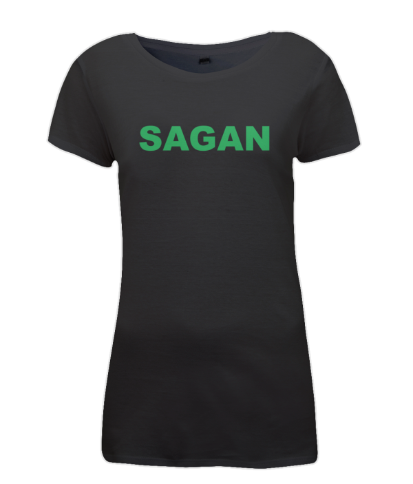 sagan green jersey womens t-shirt black