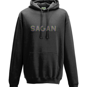 sagan hoodie - black