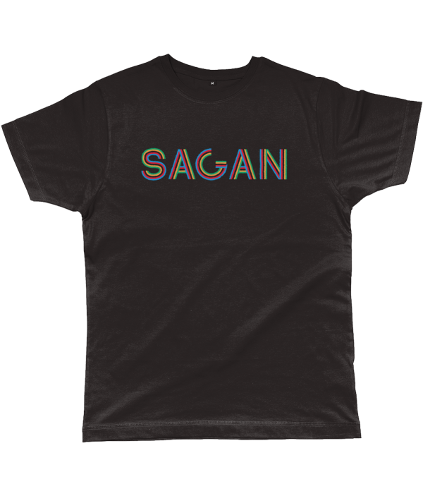 sagan t-shirt black