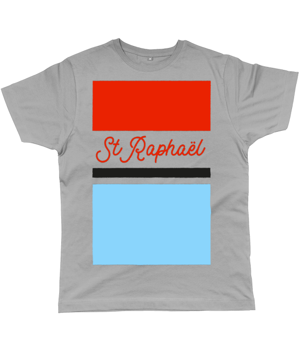 St Raphael cycling t-shirt grey