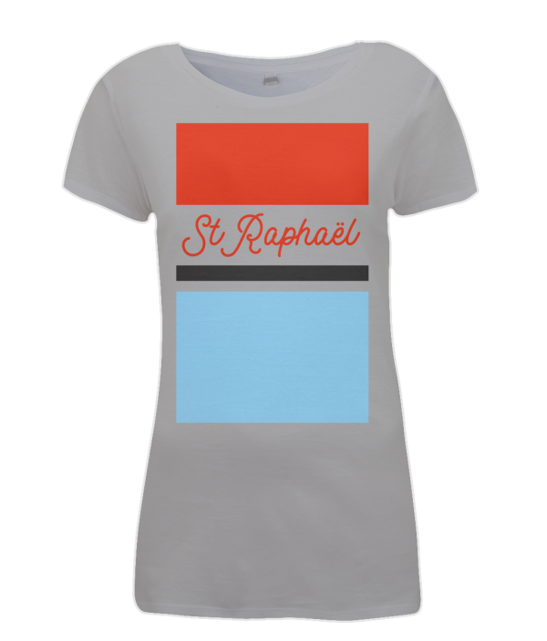 St Raphael womens tshirt grey