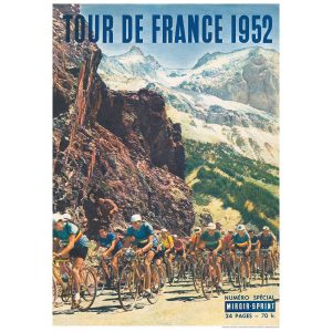 vintage cycling print