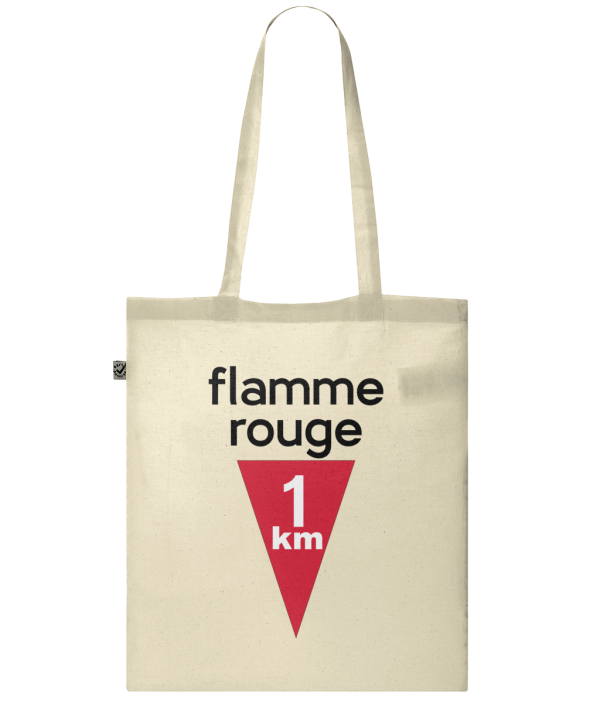 flamme rouge tote bag