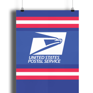 US Postal cycling poster