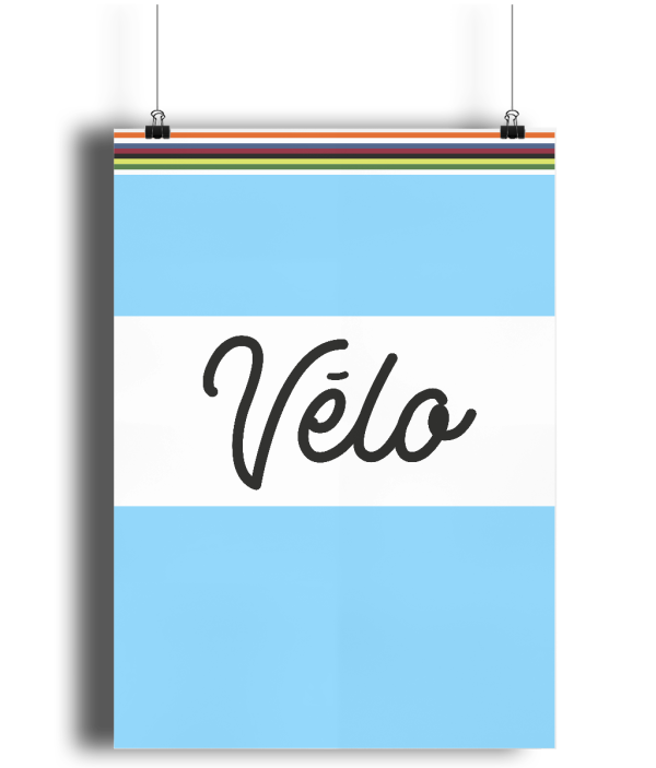 Velo cycling poster