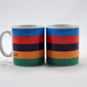 cycling world champion stripes mug