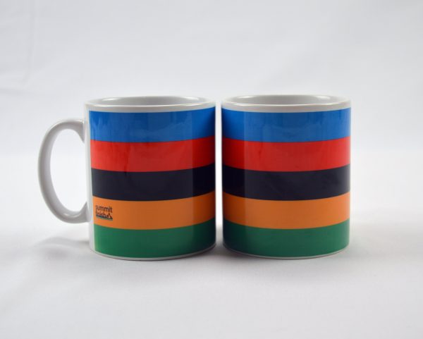 cycling world champion stripes mug